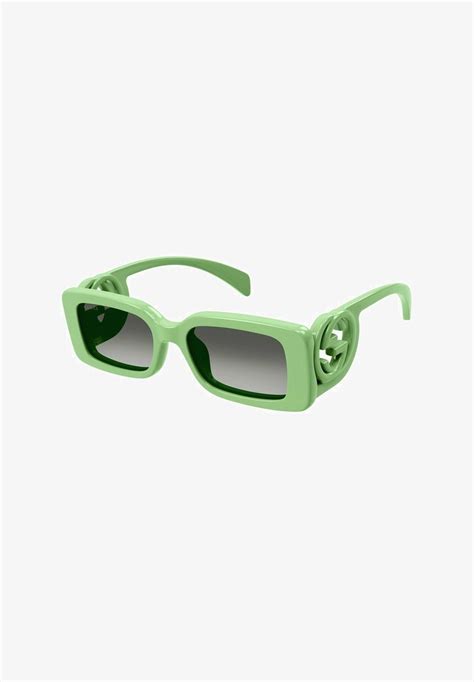 occhiali verde fluo gucci|Gucci Eyewear Occhiali Squadrati .